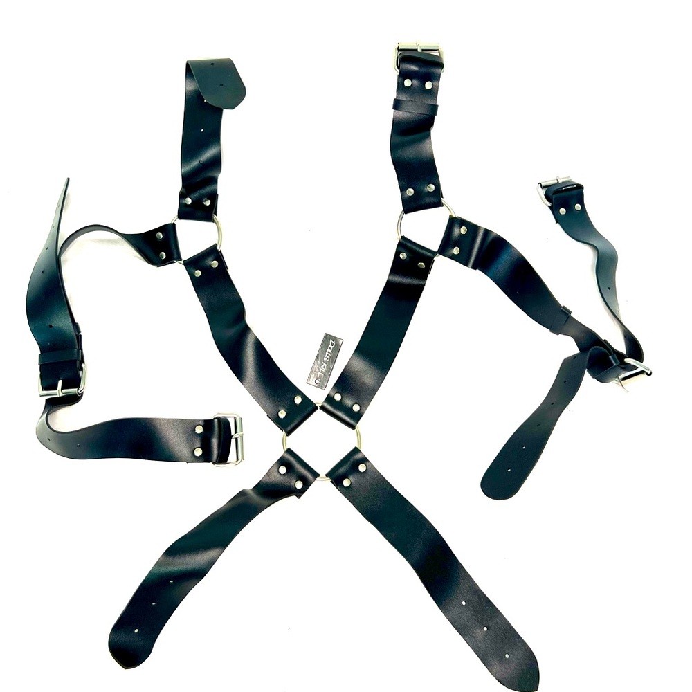 Dolls Kill Black Unisex Harness OS